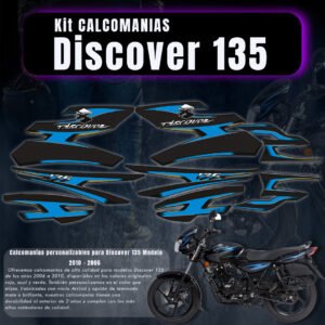 Kit Calcomanías Discover 135